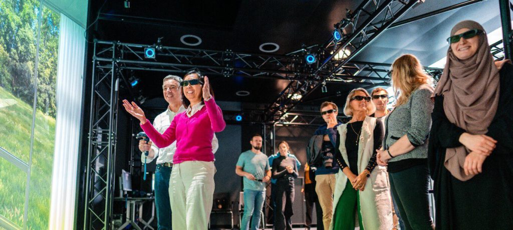 Symbolbild Cave VR Brille