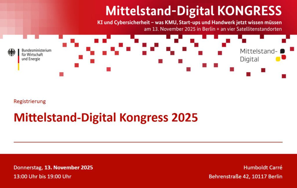 Pixel Text: Mittelstand-Digital Kongress