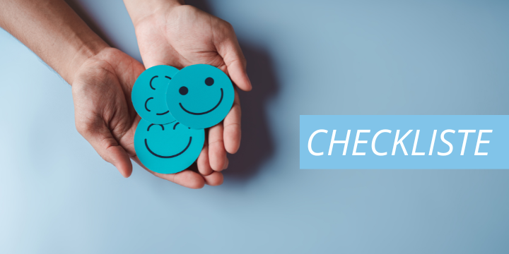 Bewertungen managen - Checklisten-Flyer