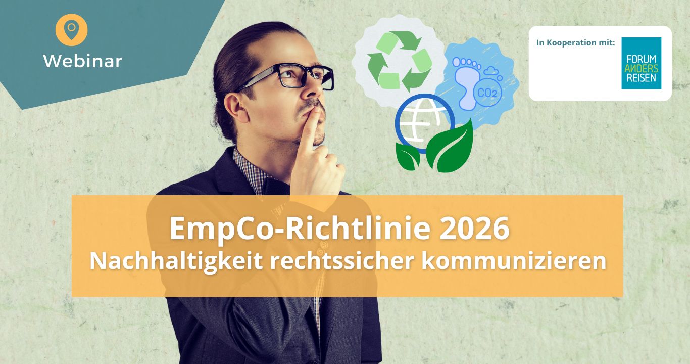 Mann wundert sich, Umwelt-Logos, Empco-Richtlinie