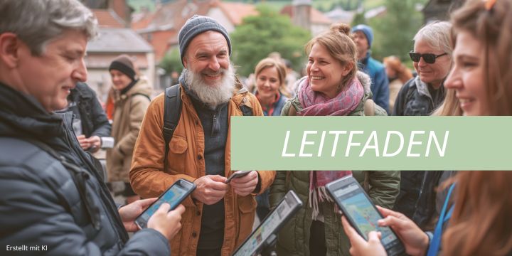 Symbolbild Laitfaden >Tourismus mit Bürger